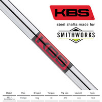 Das Bild zeigt ein SmithWorks® Lob Wedge X-SPIN Freestyle LH 60° Black