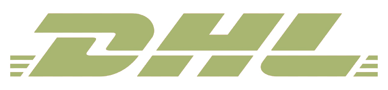 This picture shows the logo of DHL