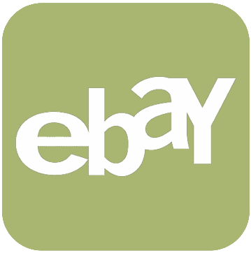 This picture shows the logo of eBay