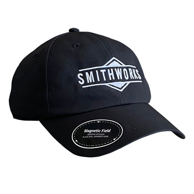 This picture shows a SmithWorks® Sommer Sportscap mit Ballmarker unisex schwarz