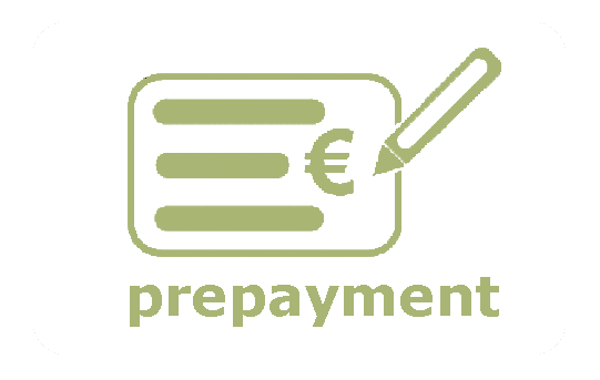 This picture shows the logo of Prepayment